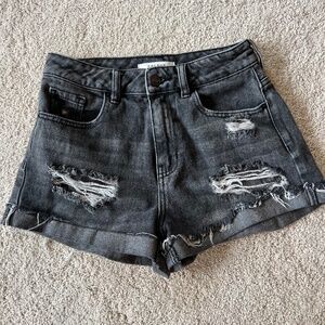 PacSun mom Jean short size 25 black/dark gray